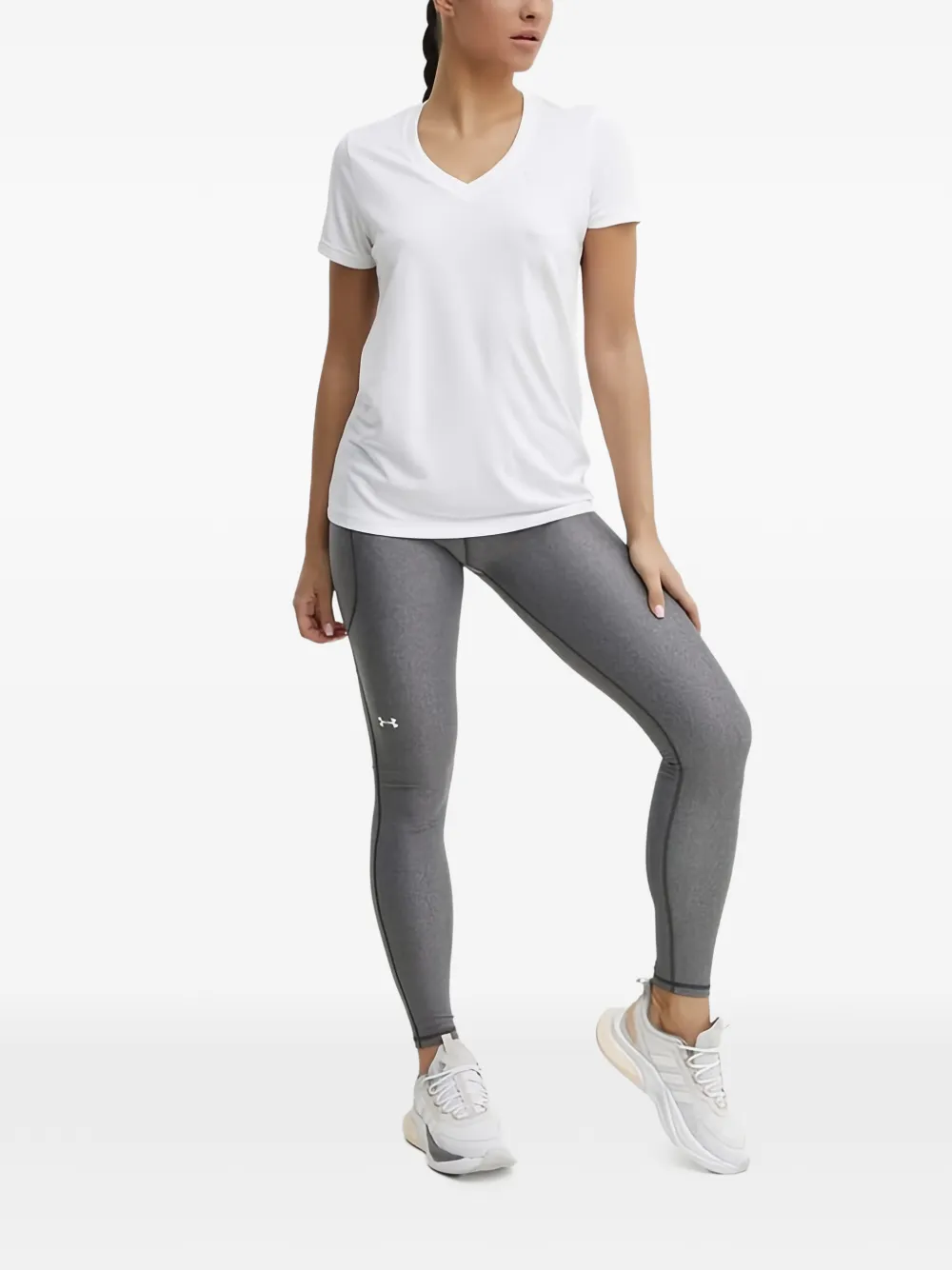  Under Armour Leggins Heatgear Ua Tech - Gris 