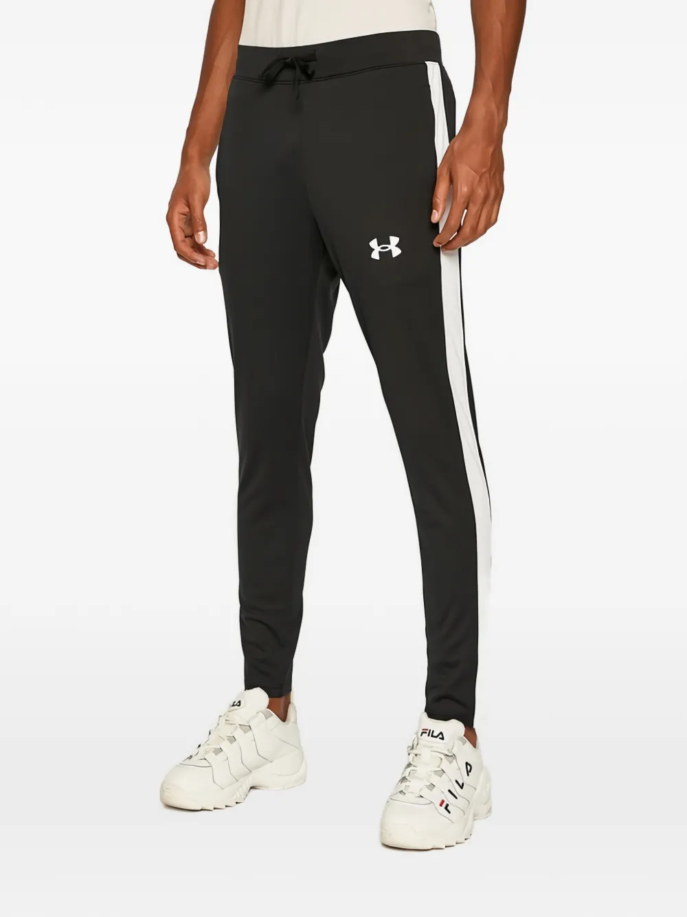 Under Armour Trainingspak met rits Zwart