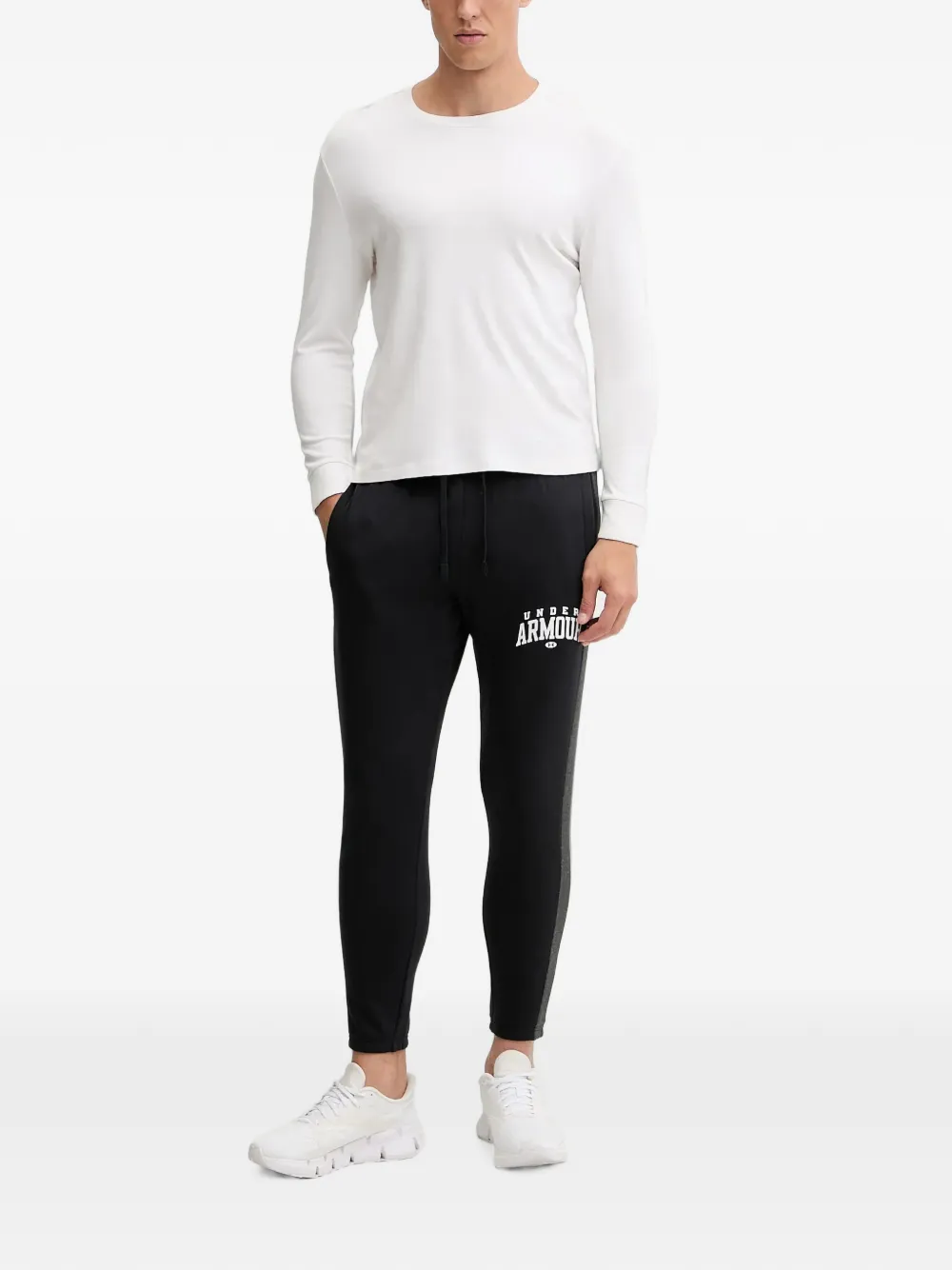Under Armour Rival trainingsbroek met zijstreep Zwart