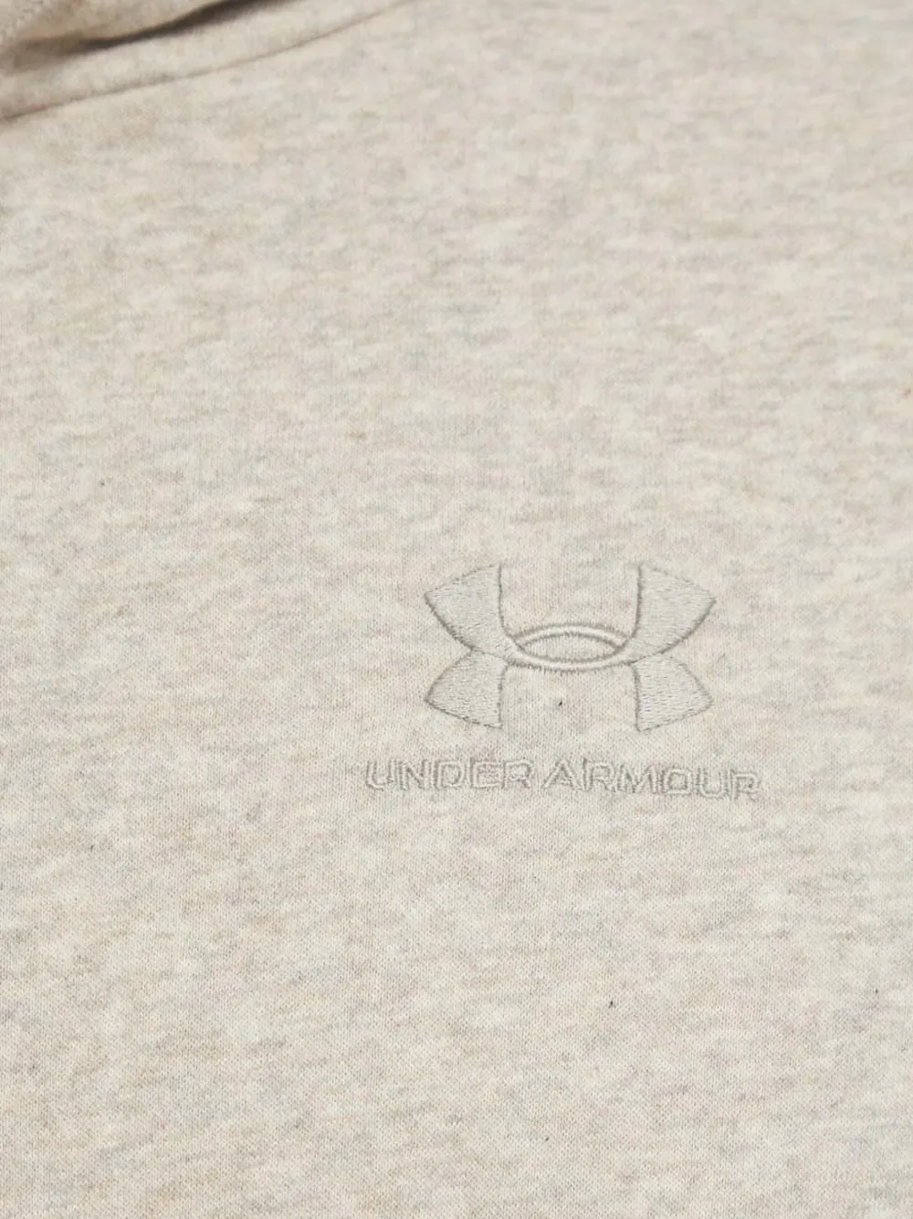 Under Armour Hoodie met logo Beige