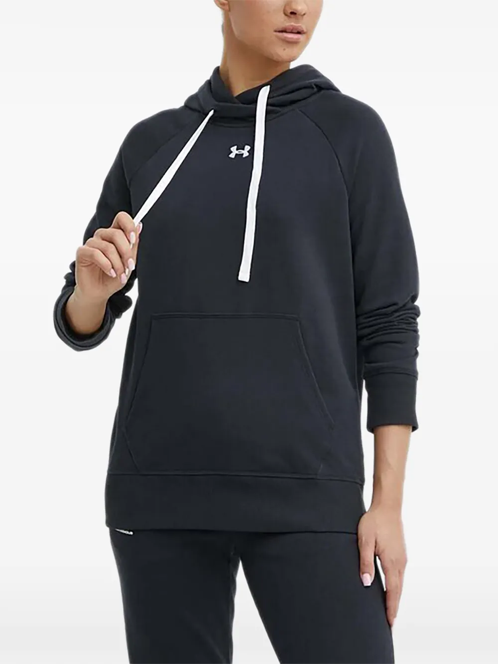 Under Armour logo detail hoodie - Nero