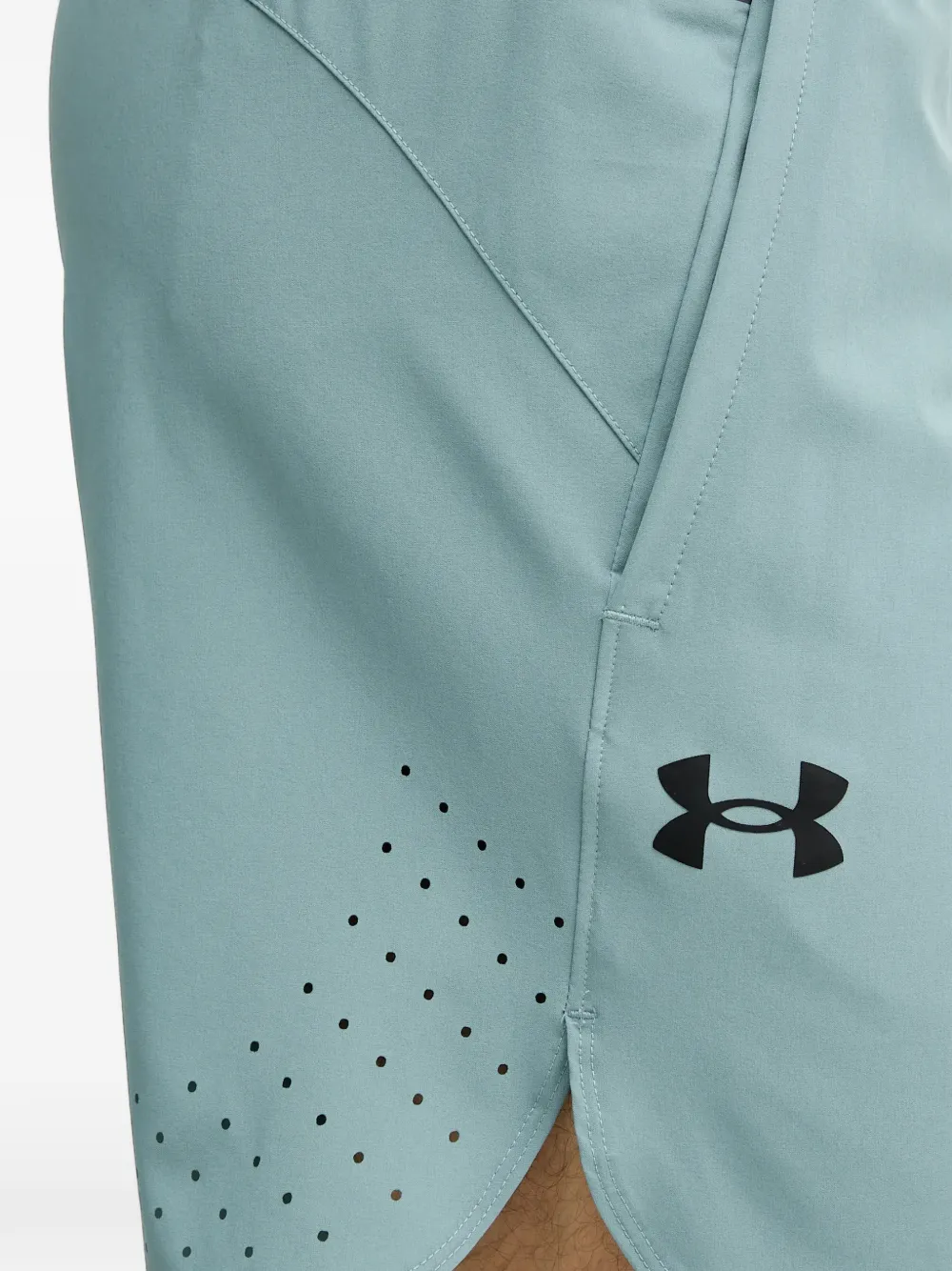 Under Armour Shorts met logodetail Blauw
