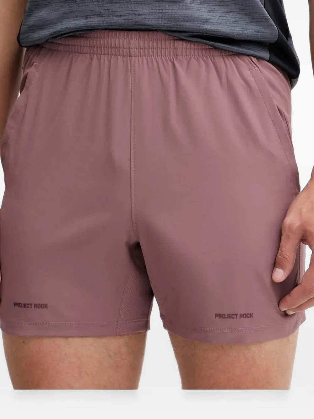 Under Armour Project Rock elasticated-waistband shorts