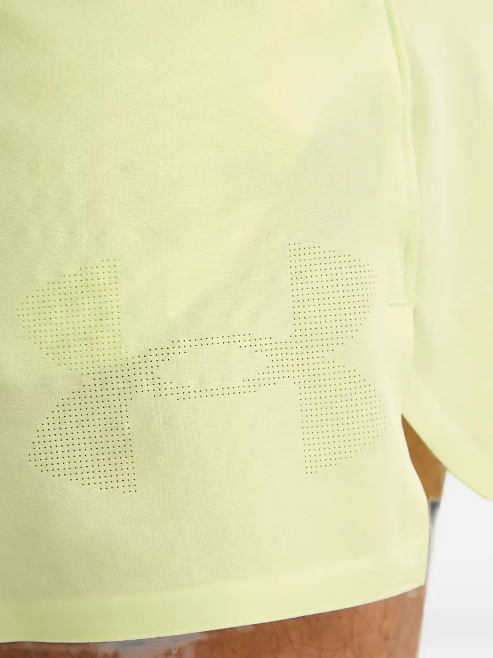 Under Armour Shorts met elastische tailleband Geel