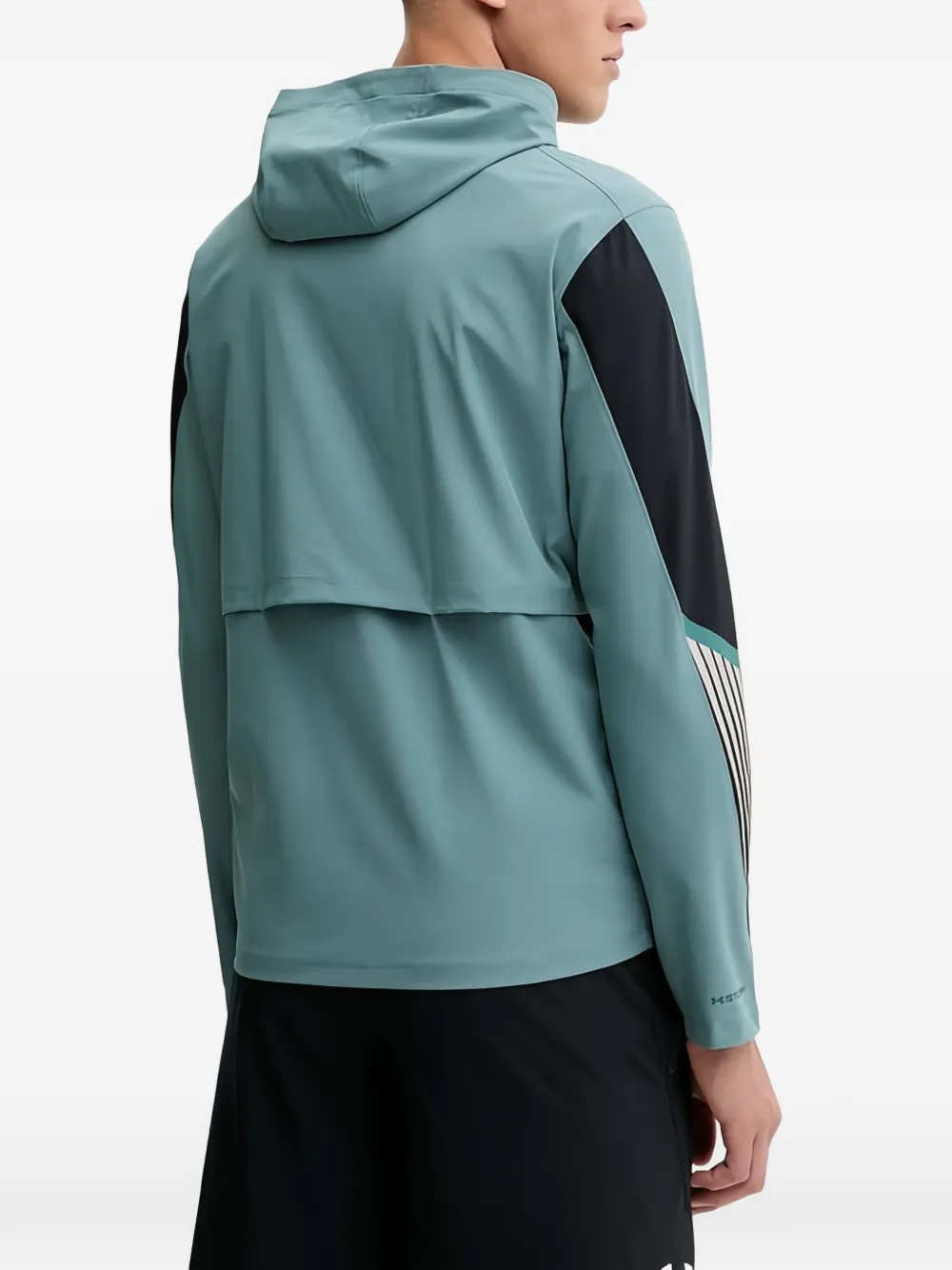 Under Armour Jack met capuchon en grafische print Blauw