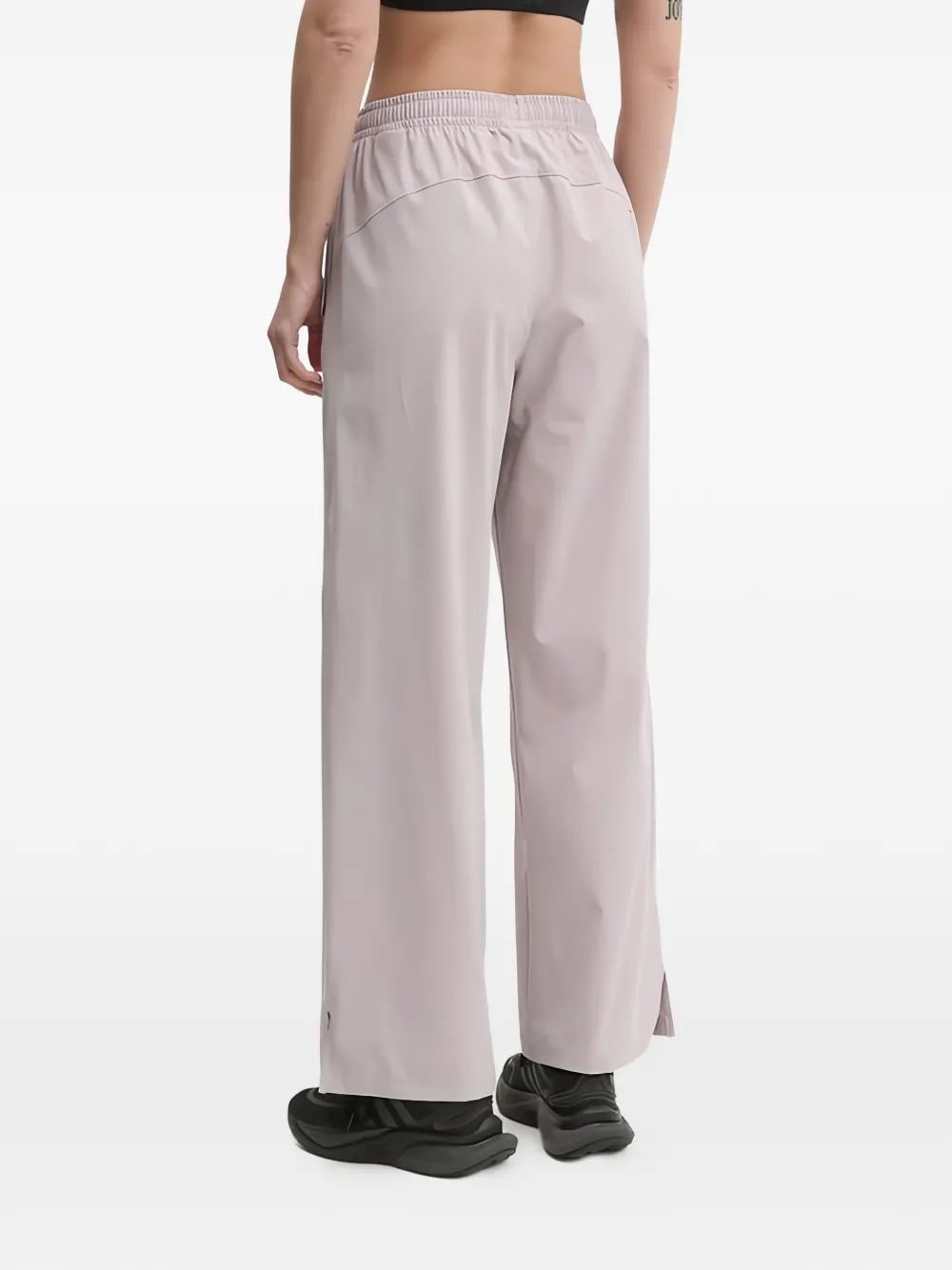 Under Armour Trainingsbroek met logo-detail Paars