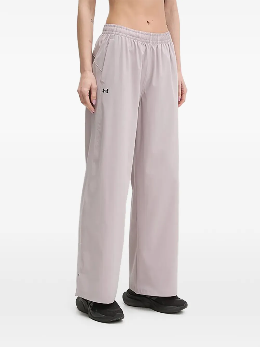 Under Armour logo-detail track pants - Viola