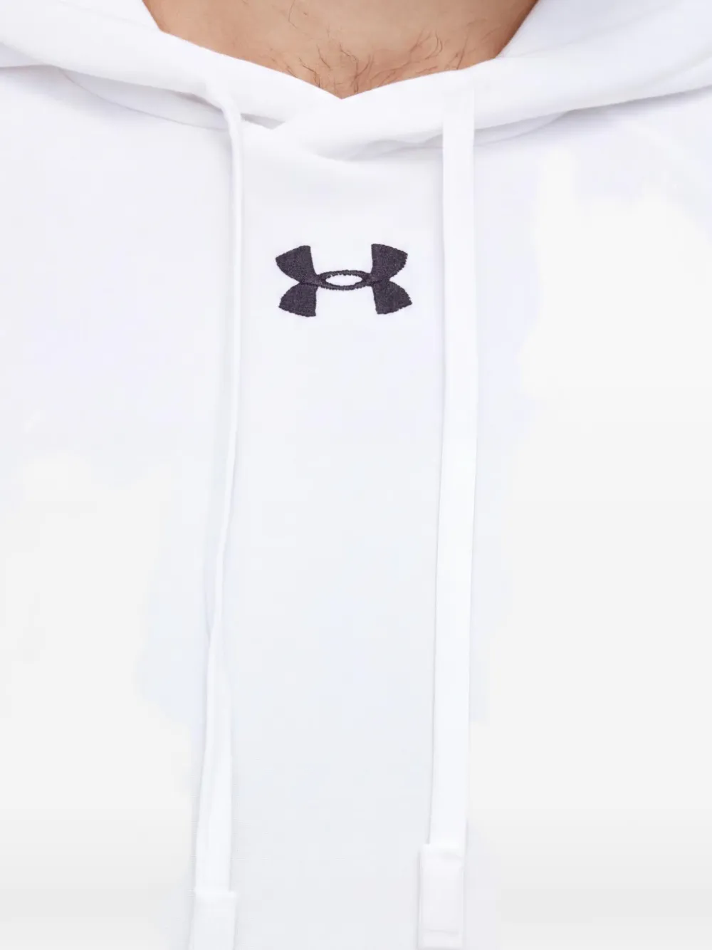 Under Armour Hoodie met geborduurd logo Wit