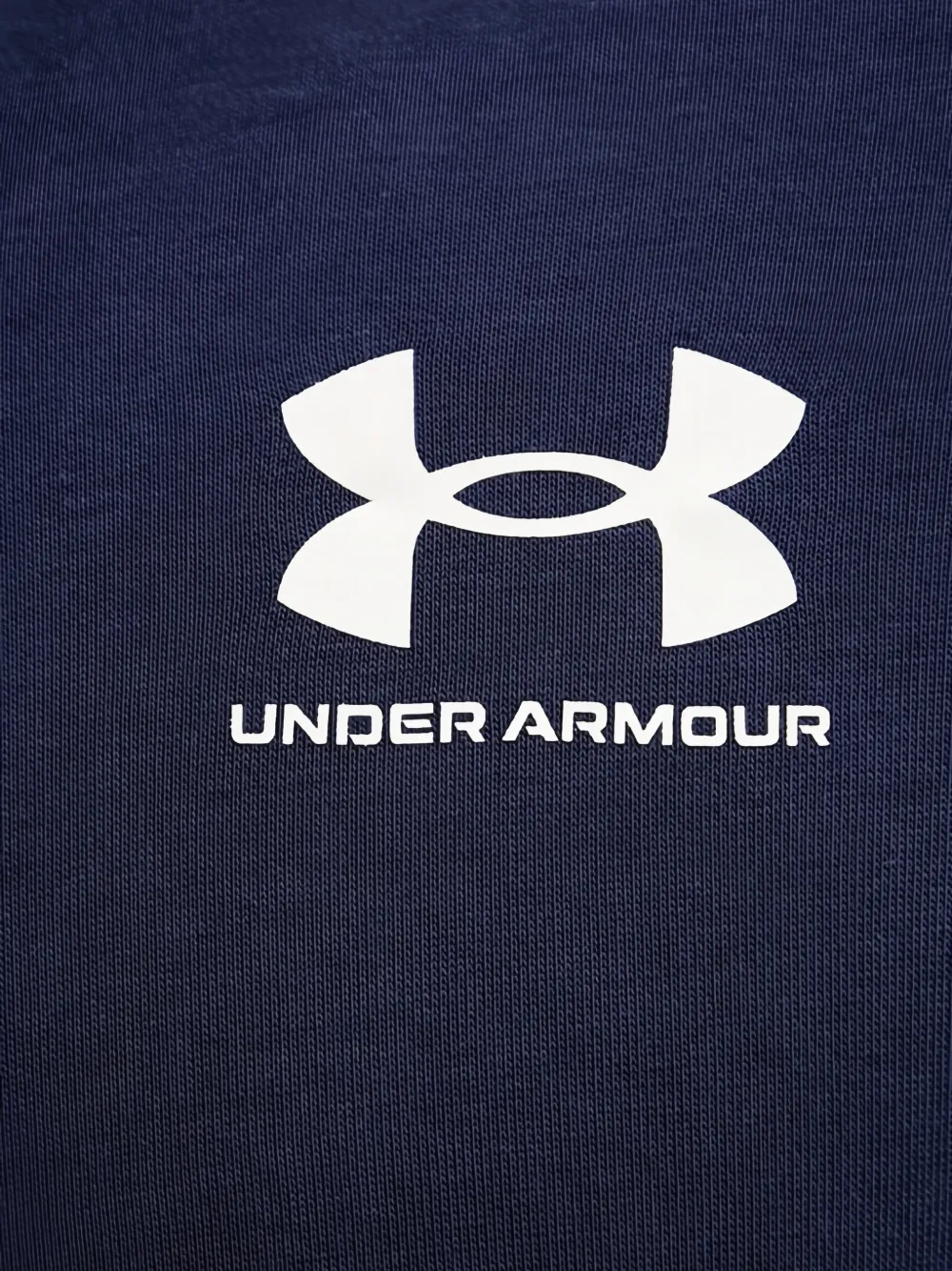 Under Armour Hoodie met rits en logodetail Blauw