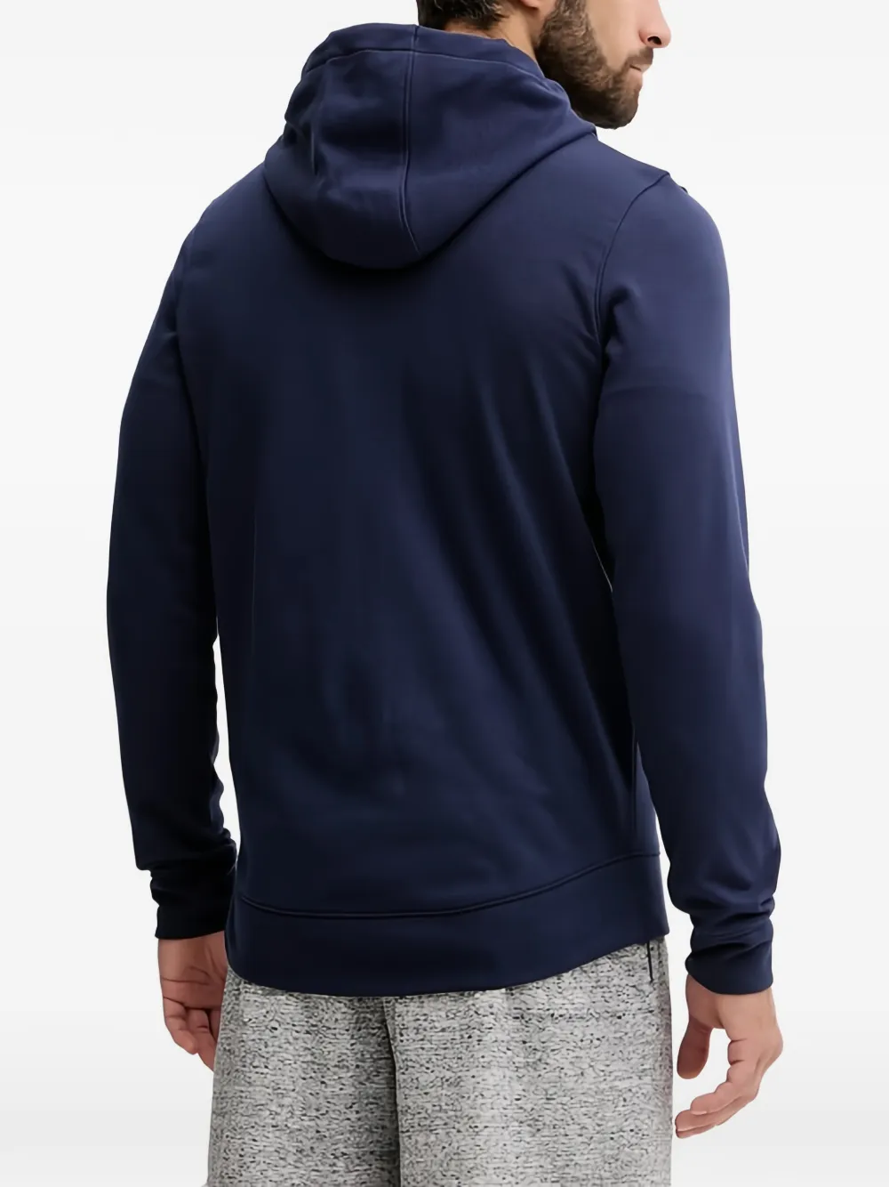 Under Armour Hoodie met rits en logodetail Blauw