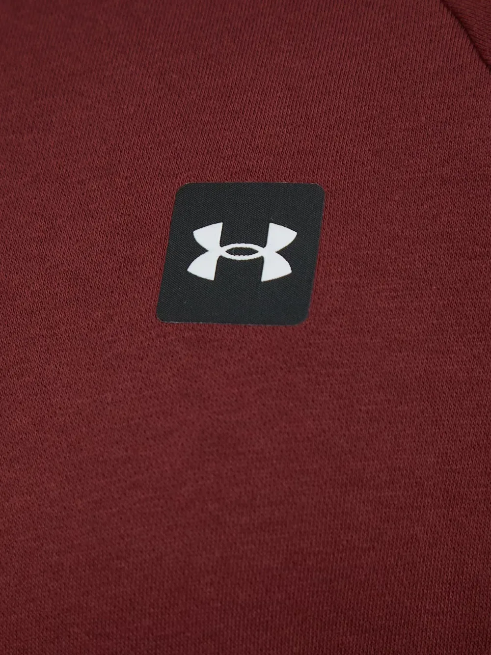 Under Armour Hoodie met logopatch Rood
