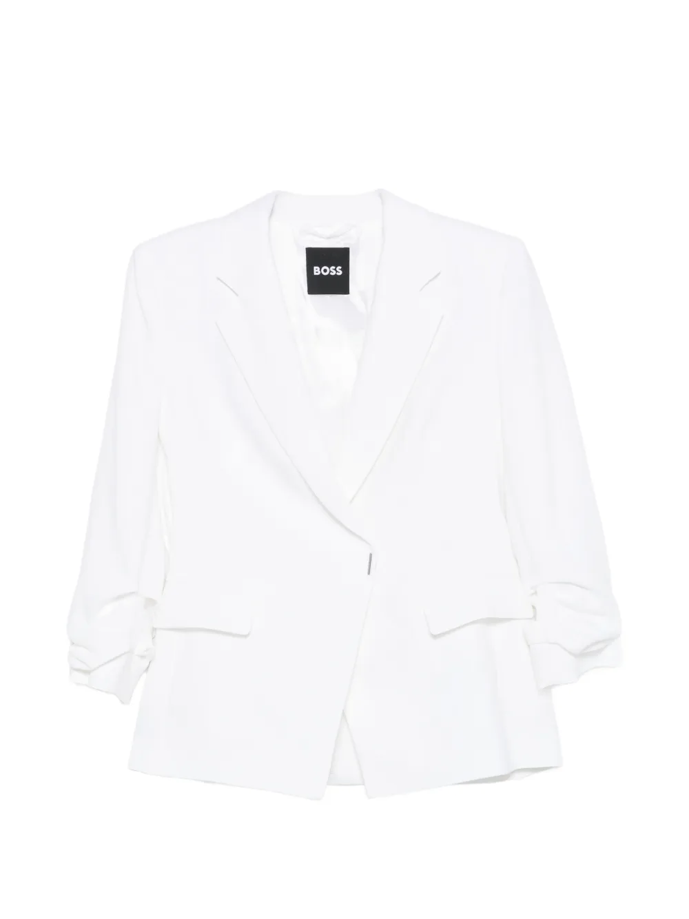 BOSS Giacca con maniche asimmetriche - Bianco