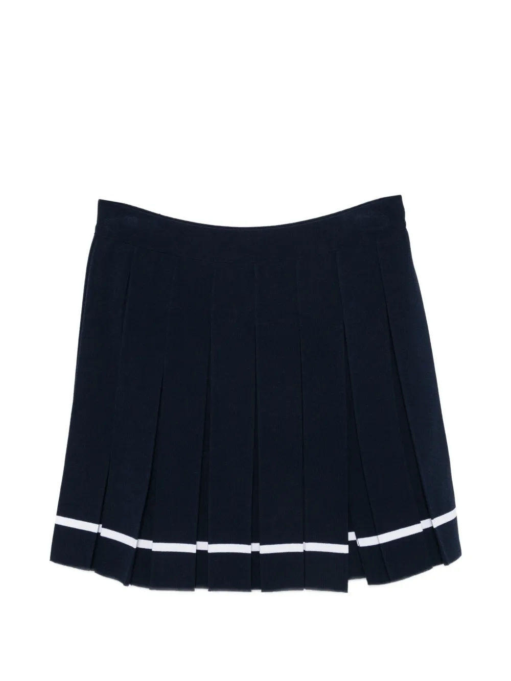 Iceberg pleated striped mini skirt - Blu