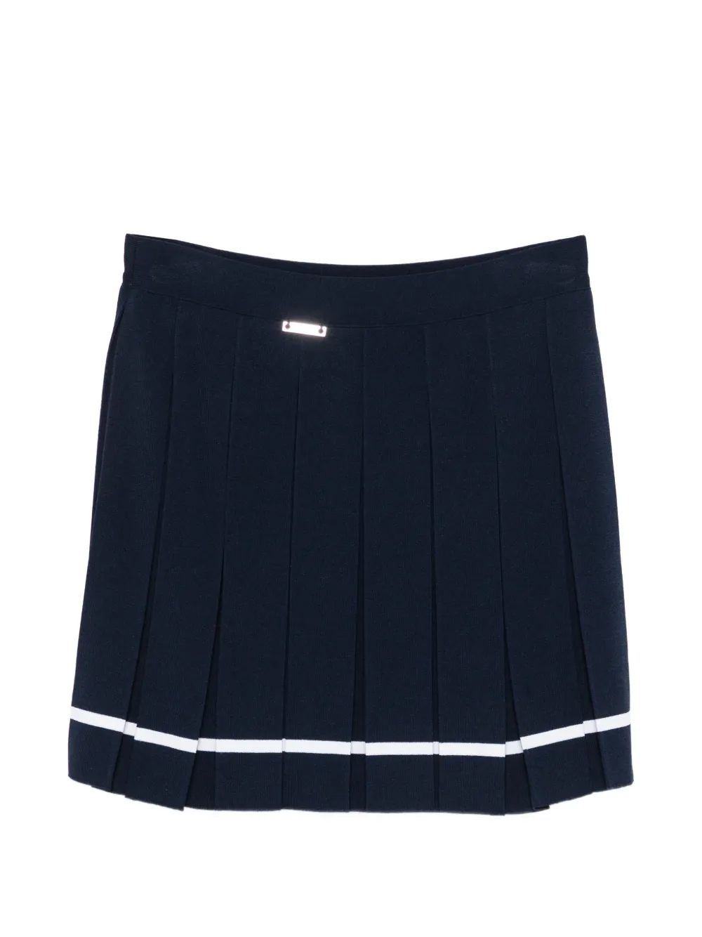 Iceberg Gestreepte plooirok Blauw