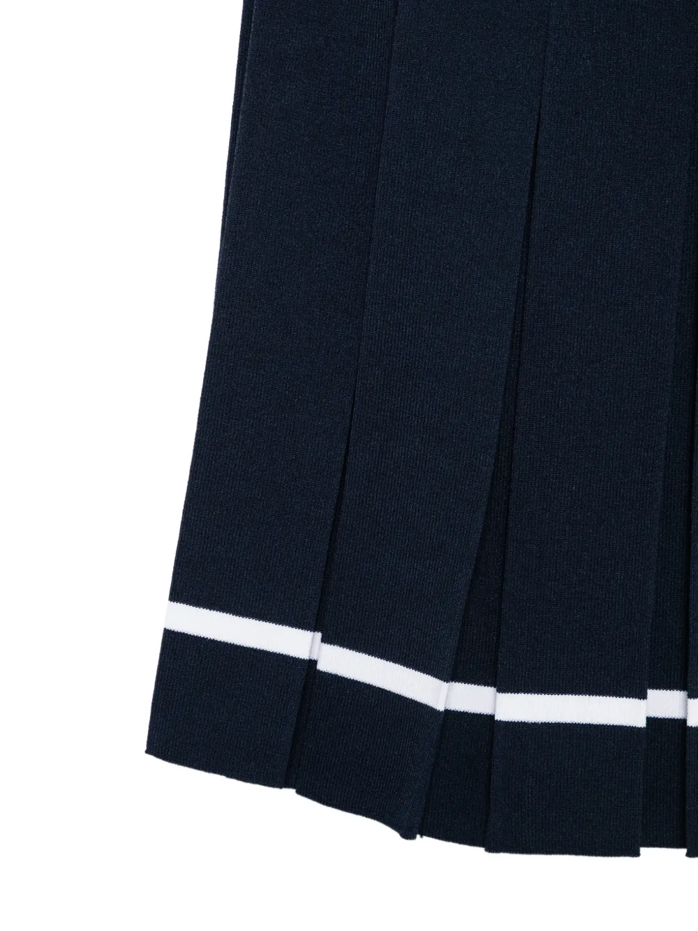 Iceberg Gestreepte plooirok Blauw