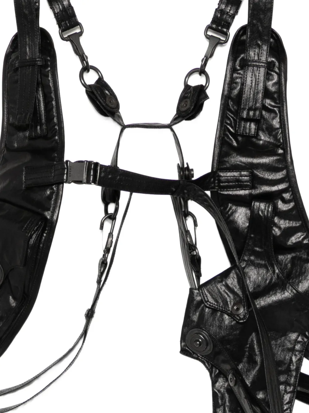Julius Holster gilet Zwart