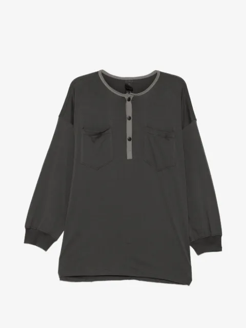 The Viridi-Anne ヘンリーネック Tシャツ