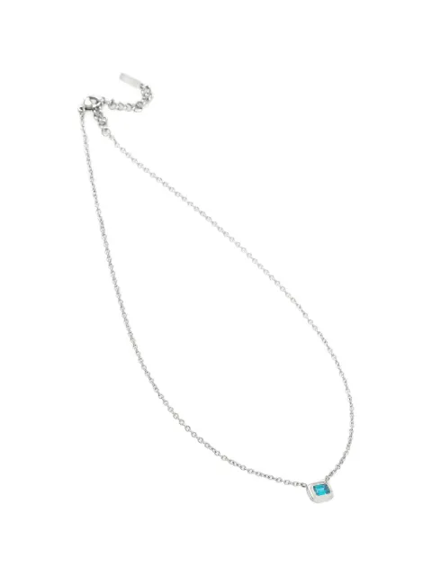 Trussardi stone-pendant necklace