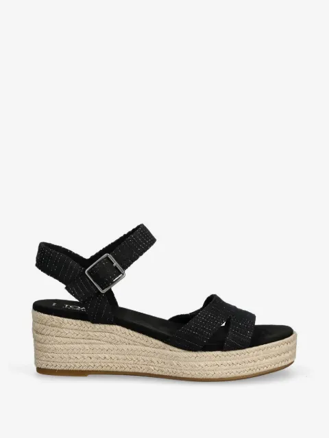 Toms Audrey buckle espadrille sandals