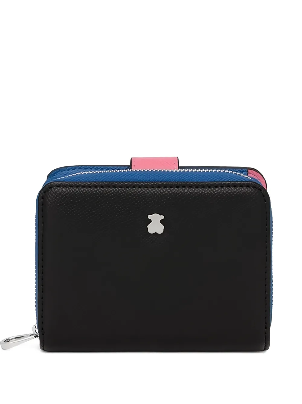 TOUS logo-detail wallet - Nero