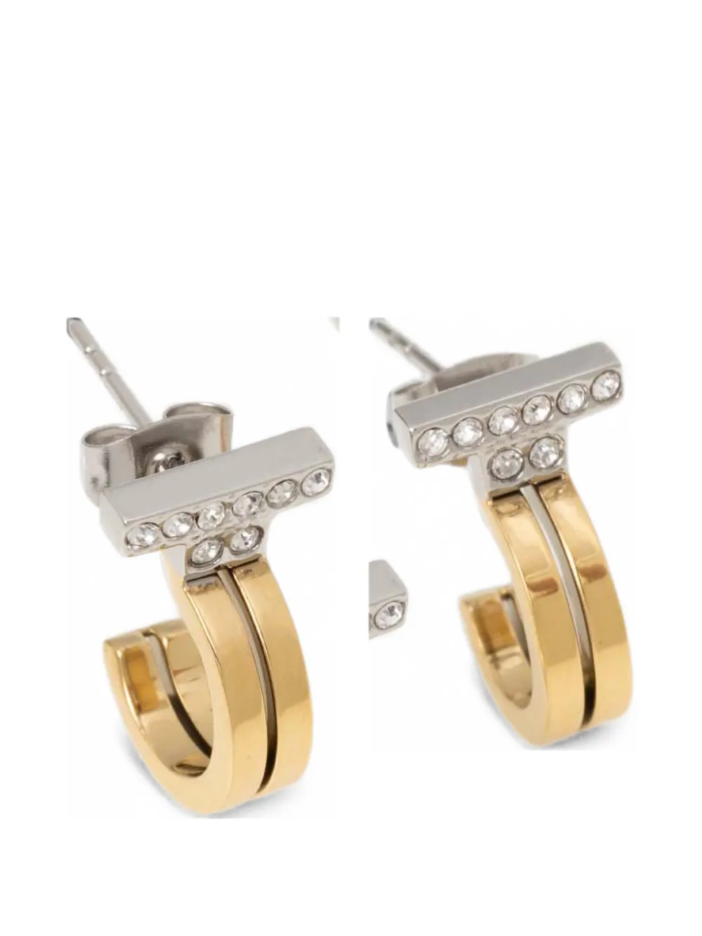 Trussardi Orecchini a mezzo cerchio - Oro