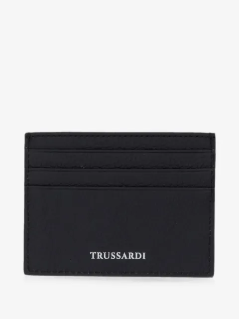 Trussardi logo-print card holder