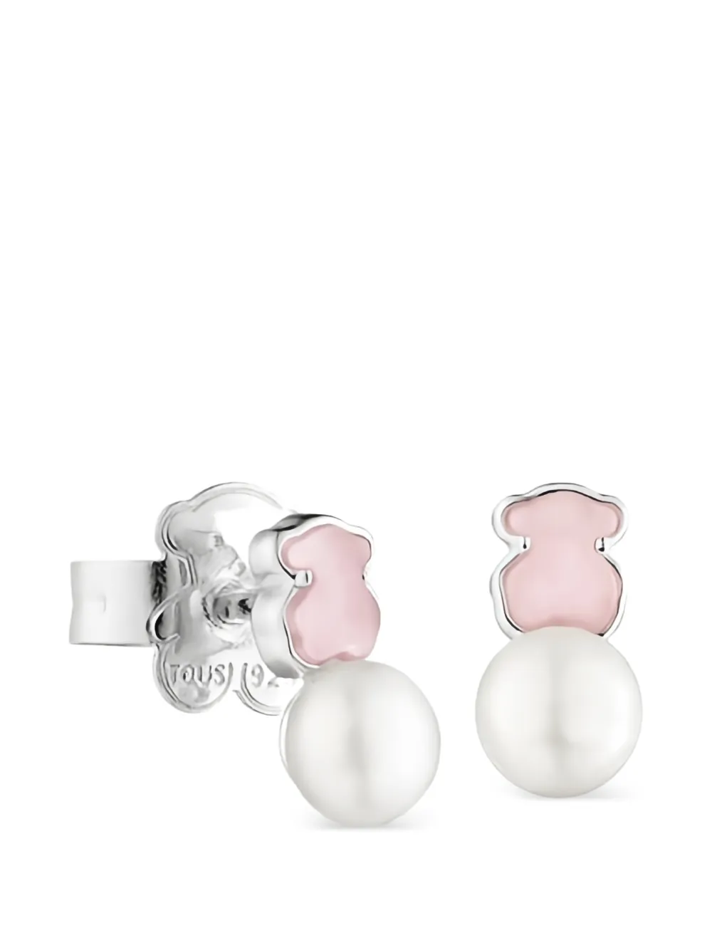 TOUS pearl earrings - Argento