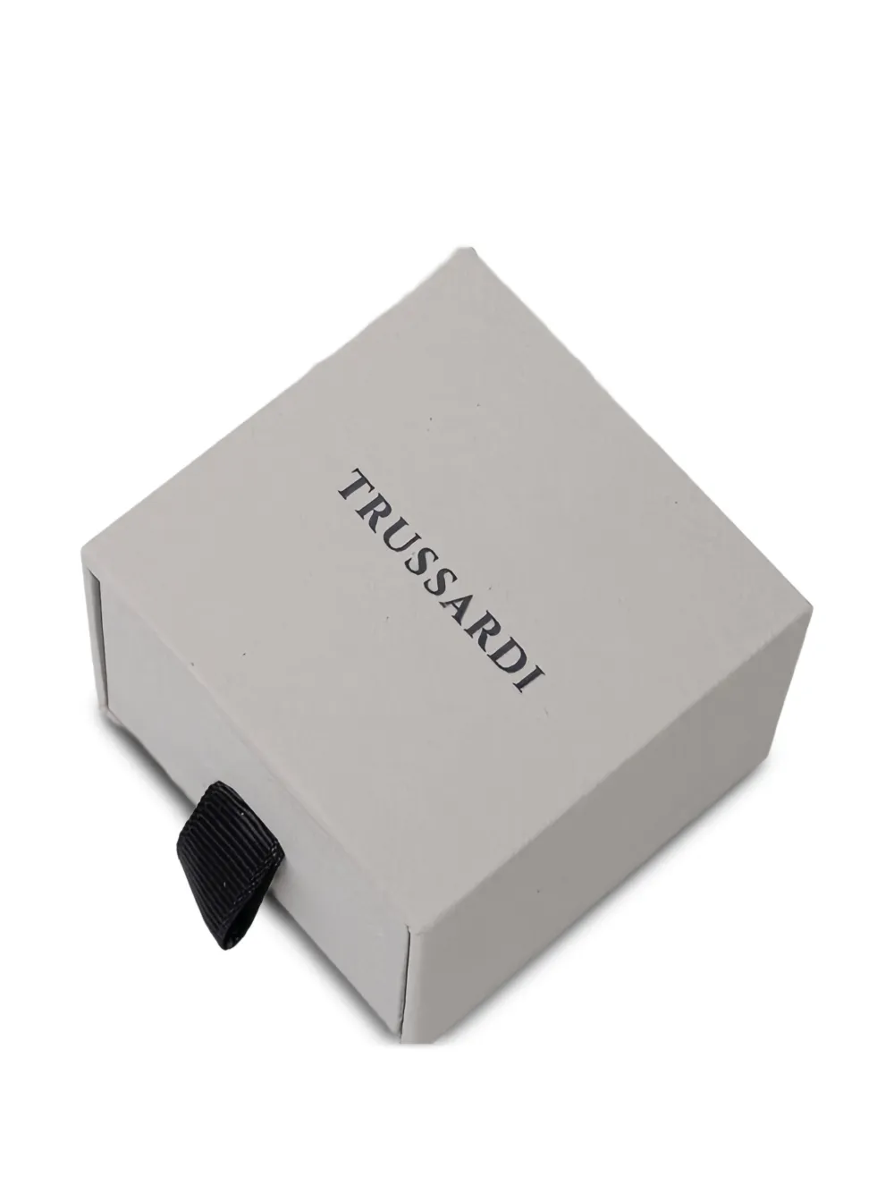  Trussardi Anillo Con Apliques - Plateado 