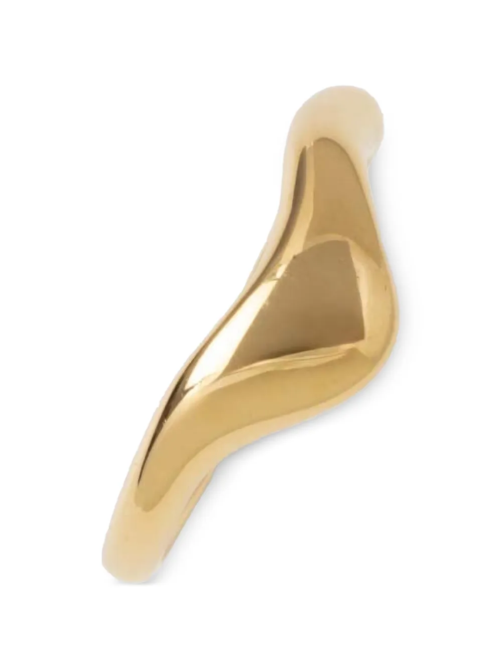 Trussardi Anello con dettaglio scultoreo - Oro