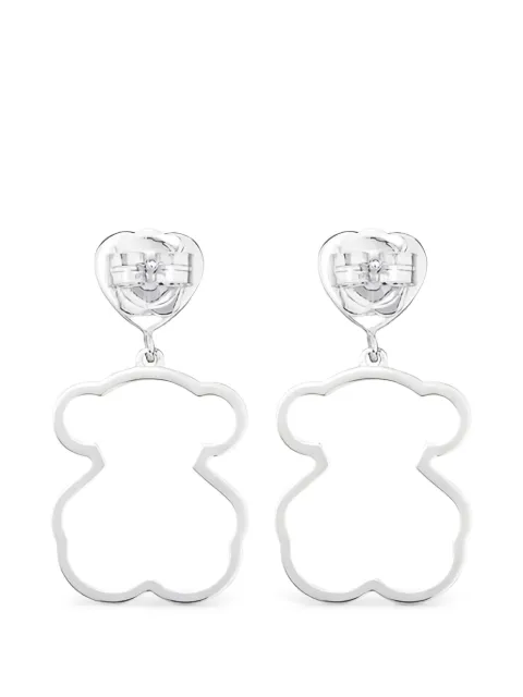 TOUS bear-shape drop earrings
