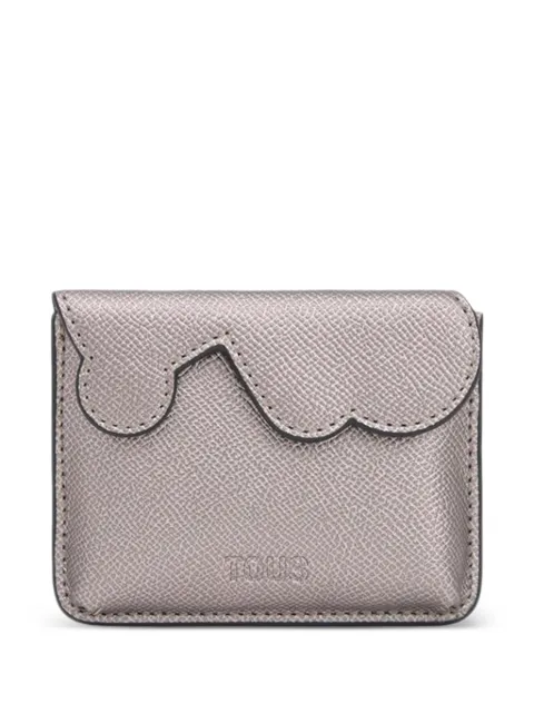 TOUS scalloped card holder