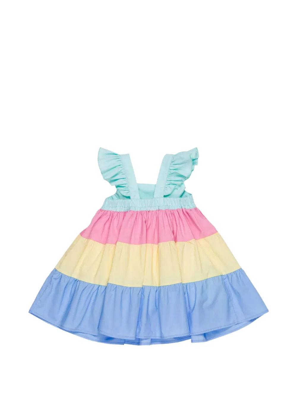 Miss Grant Kids Jurk met ruches Blauw