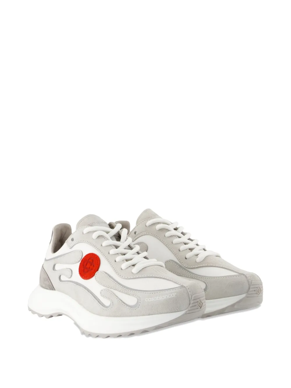 Casablanca Stade sneakers met logopatch Wit