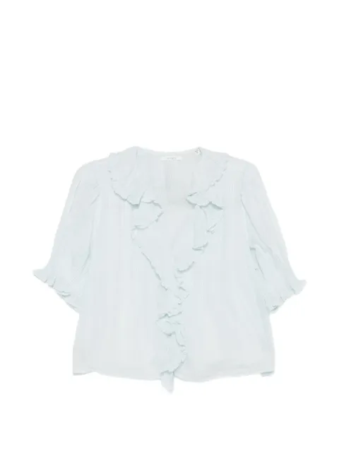 DÔEN Henri ruffled blouse