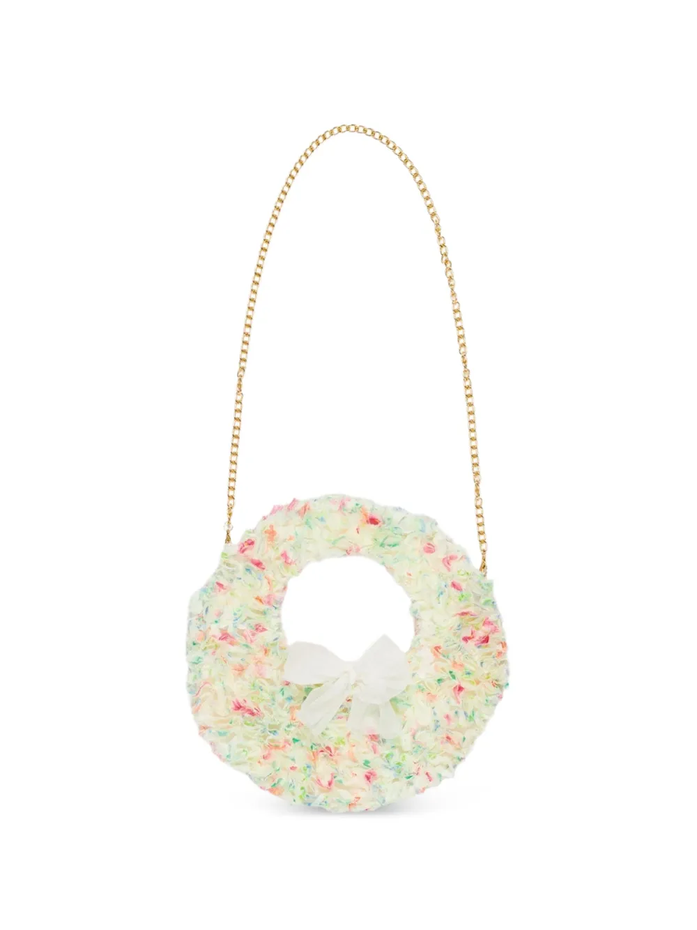 Miss Grant Kids bow chain bag - Toni neutri