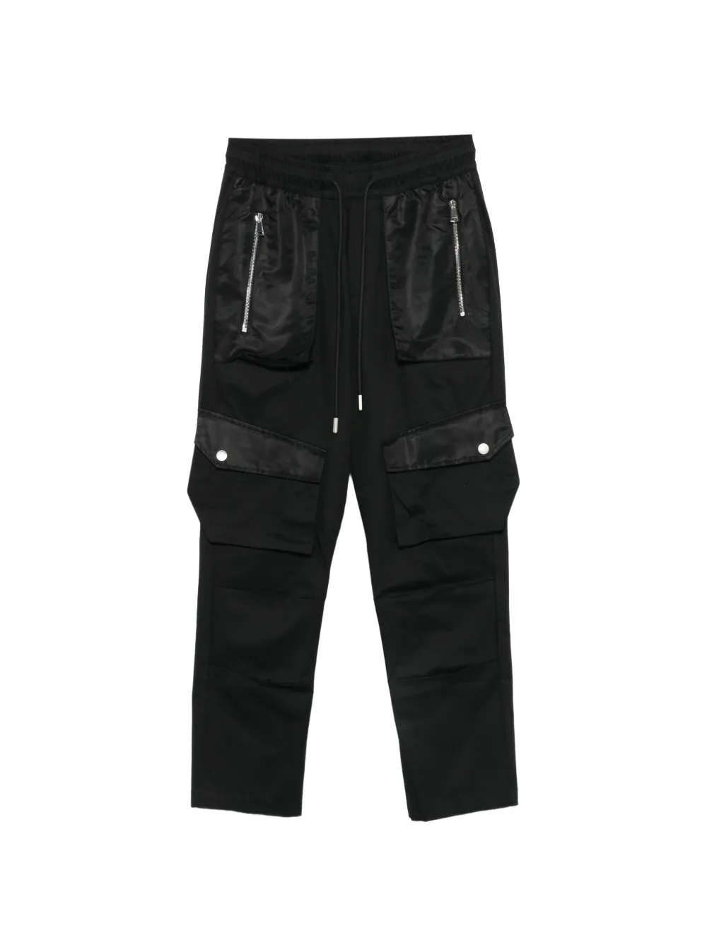 YES LONDON panelled cargo pants - Nero
