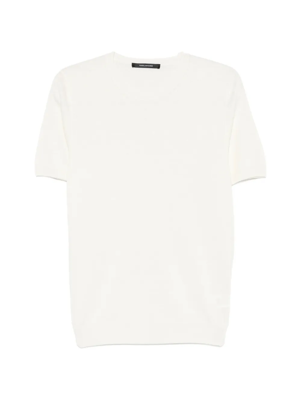 Tagliatore T-shirt met ronde hals Wit