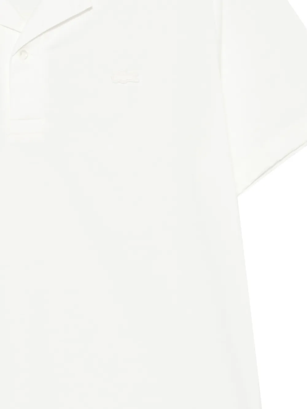 Lacoste Poloshirt met logopatch Wit