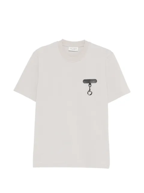 YES LONDON round-neck charm-detail T-shirt