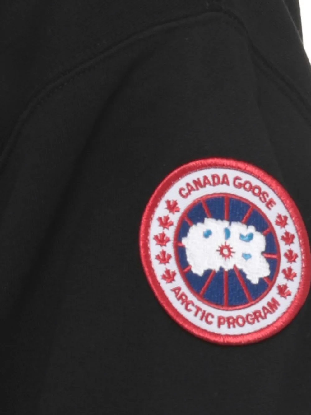Canada Goose Rove hoodie met logopatch Zwart