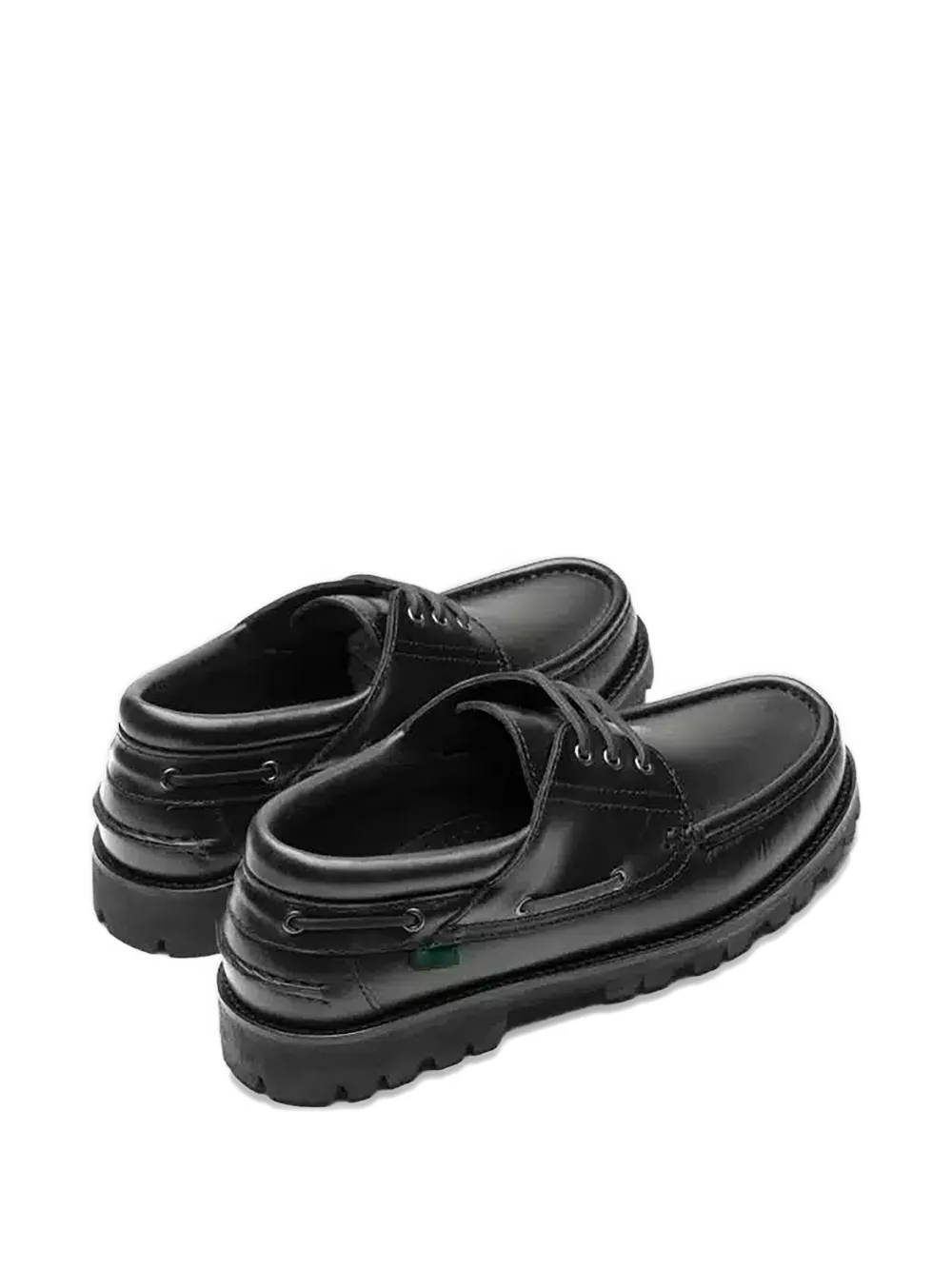 Paraboot Briac lace-up boat shoes Zwart