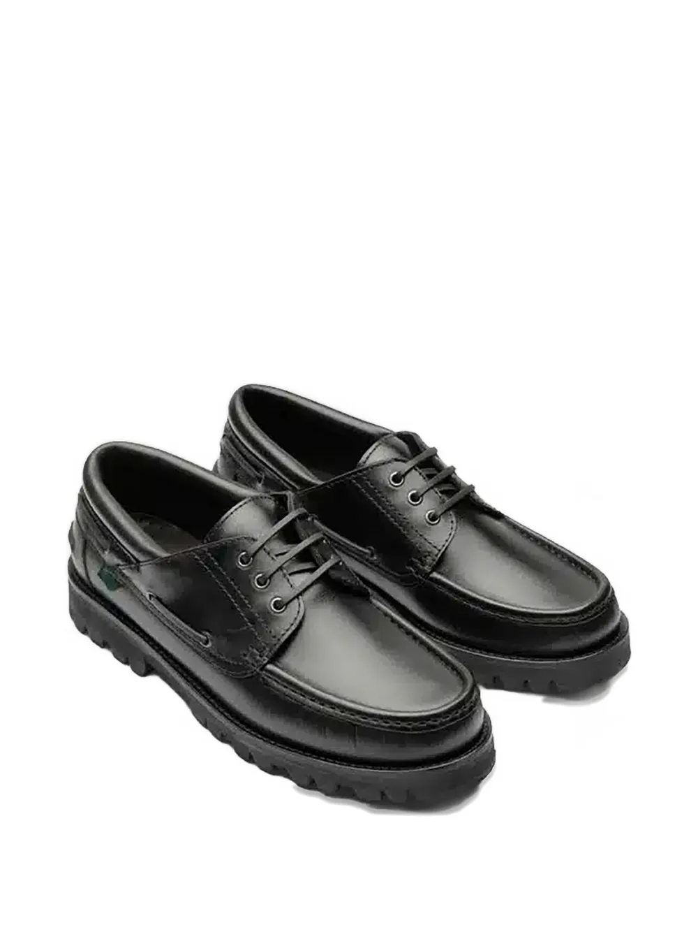 Paraboot Briac lace-up boat shoes Zwart