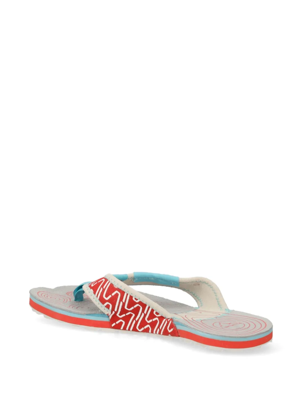 La Sportiva graphic-print flip flops Wit