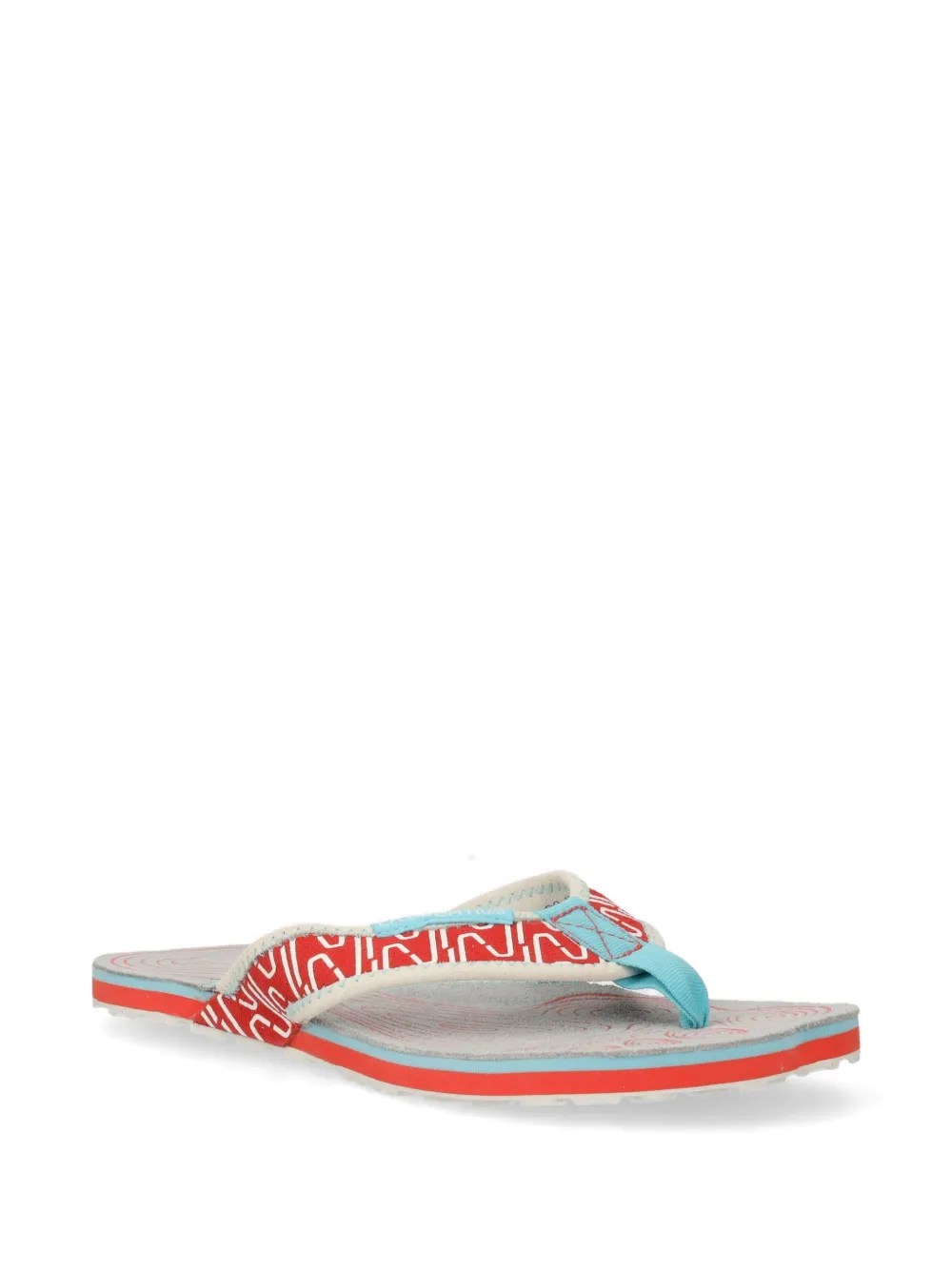 La Sportiva graphic-print flip flops Wit