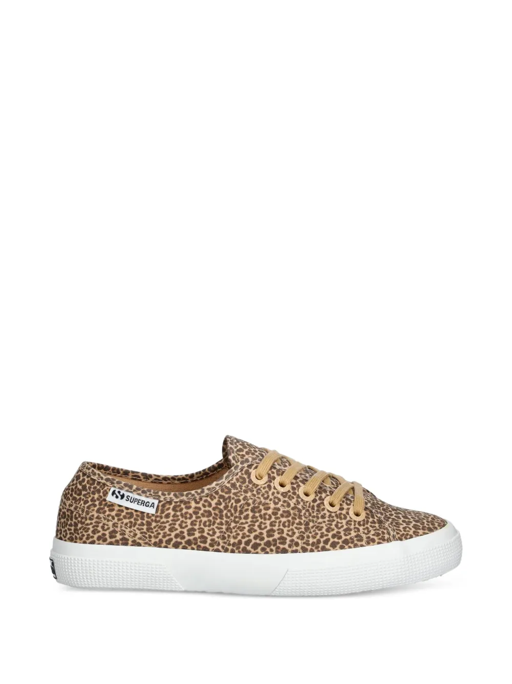 Superga leopard-print sneakers