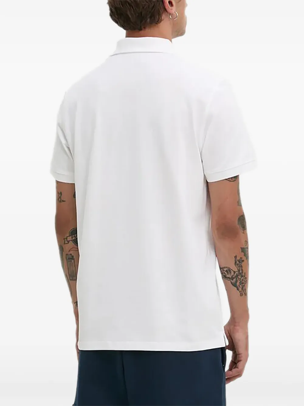 Timberland Millers River poloshirt met logo Wit