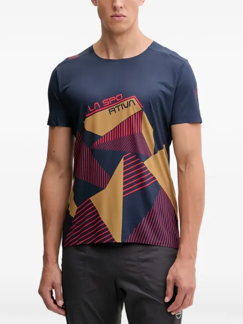 La Sportiva geometric print t-shirt