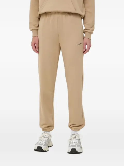 La Mania logo-detail track pants