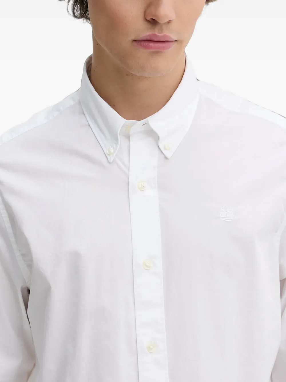 Timberland buttoned long-sleeved shirt