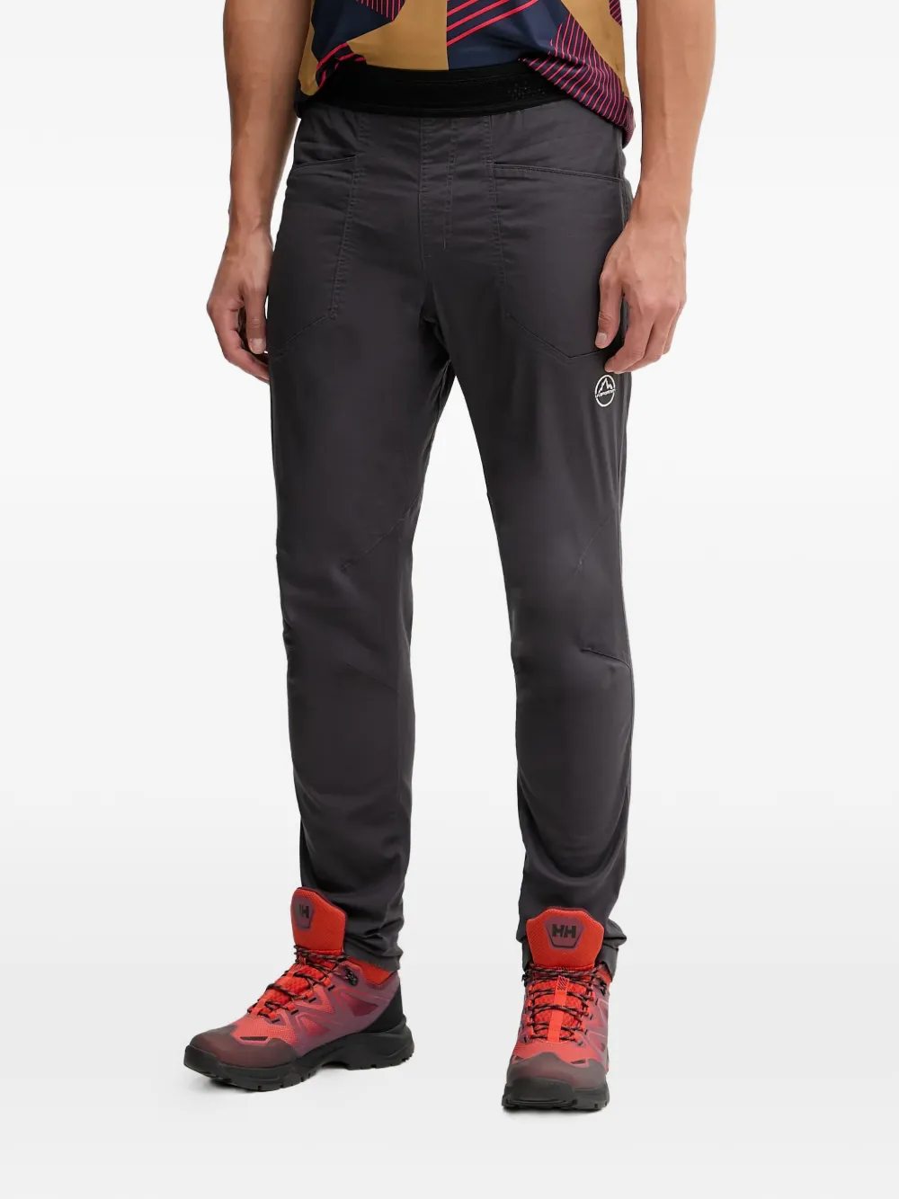 La Sportiva logo trousers - Grigio